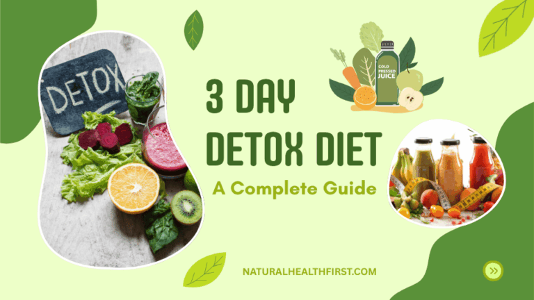 3 Day Detox Diet A Complete Guide to Reset Your Body Naturally