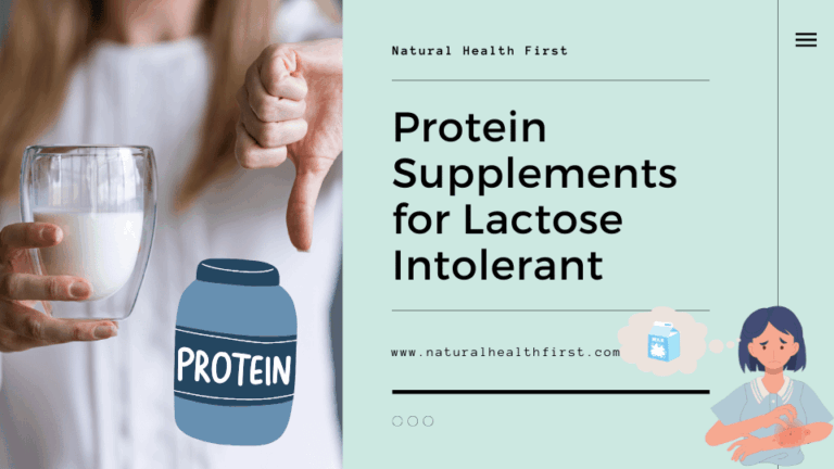 Protein Supplements for Lactose Intolerant Shocking Facts & Usage Guide